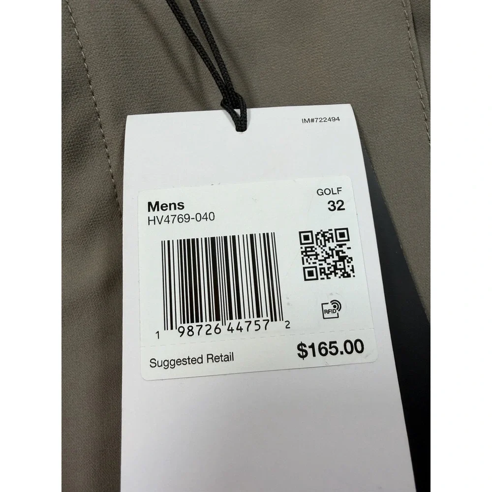 Jordan Sport Golf Pants Loose Fit Full Length Olive Gray HV4769-040 Mens Size 32